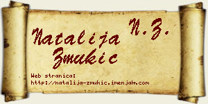 Natalija Žmukić vizit kartica